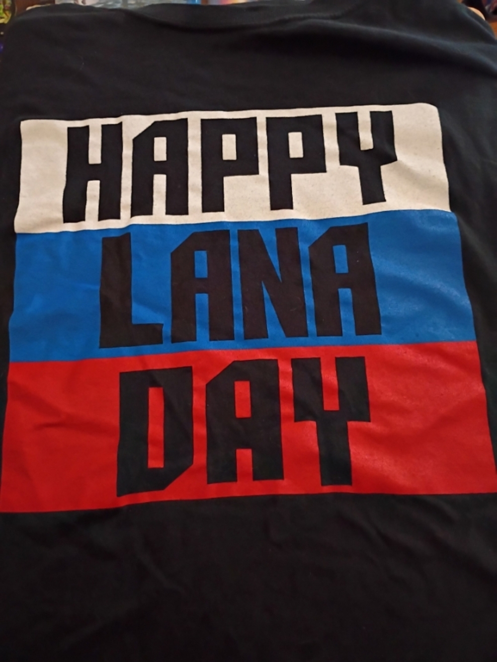 WWE - Happy Lana Day - 5XL - OOP
